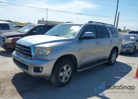 2008 Toyota Sequoia Sr5 5.7L V8 from USA, damaged, VIN 5TDBY64A98S017749